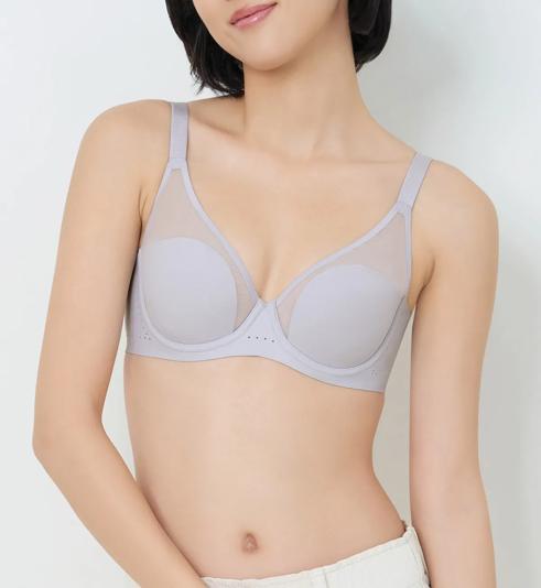 Triumph Natural Sweet Smooth เสื้อชั้นในมีโครง แบบคัพบาง - Feather - มีโครง