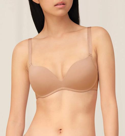 Triumph SIMPLY EVERYDAY NON-WIRED PUSH UP BRA - Medium beige - Push Up Bra