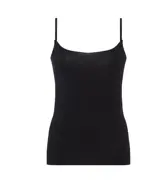 【SALE】ひびきにくい シームレス5340 キャミソール, ブラック, product image number 0