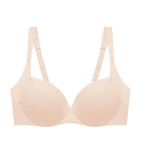 Triumph Body Make Up Illusion Curve Wired Half Cup Padded Bra - Nude beige - Wired