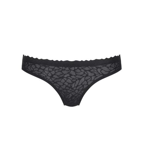 Sloggi SLOGGI ZERO FEEL LACE 2.0 BRAZIL PANTY - Black - G-String
