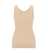 あったかカップ付きインナー5440 袖なしトップ, ベージュ, product image number 1