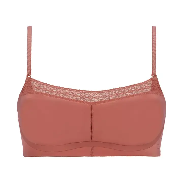 【SALE】エス バイ スロギー サブトル ノンワイヤーブラ, オレンジ, product image number 0