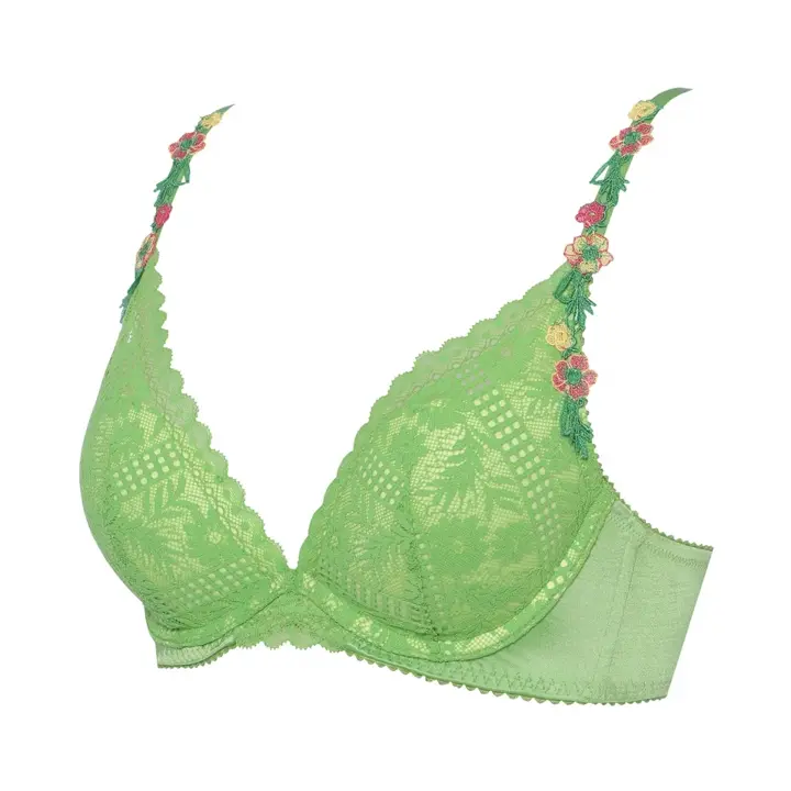 【SALE】夢みるブラ DeepV ブラジャー フレーバーウォーター, グリーン, product image number 2