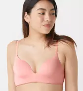 スロギー ワオ エンブレイス ノンワイヤーブラジャー HP【一部カラーSALE】, , model image number 2