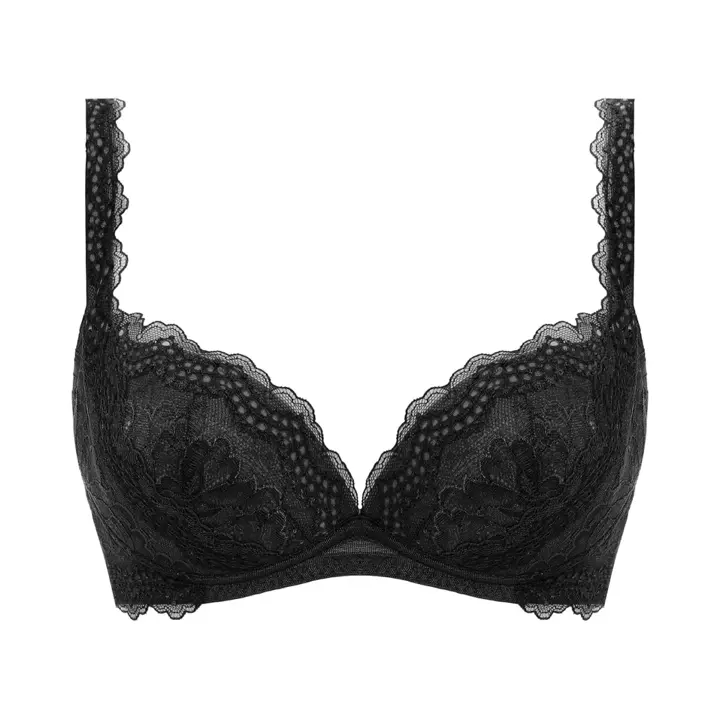 【SALE】天使のブラ(R) スリムライン552 ノンワイヤーブラジャー, ブラック, product image number 0