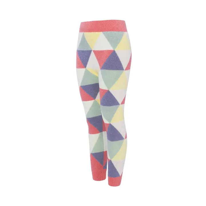 【SALE】スロギー “ほっ”とアイテム 9分丈ニットパンツ, オレンジ, product image number 2