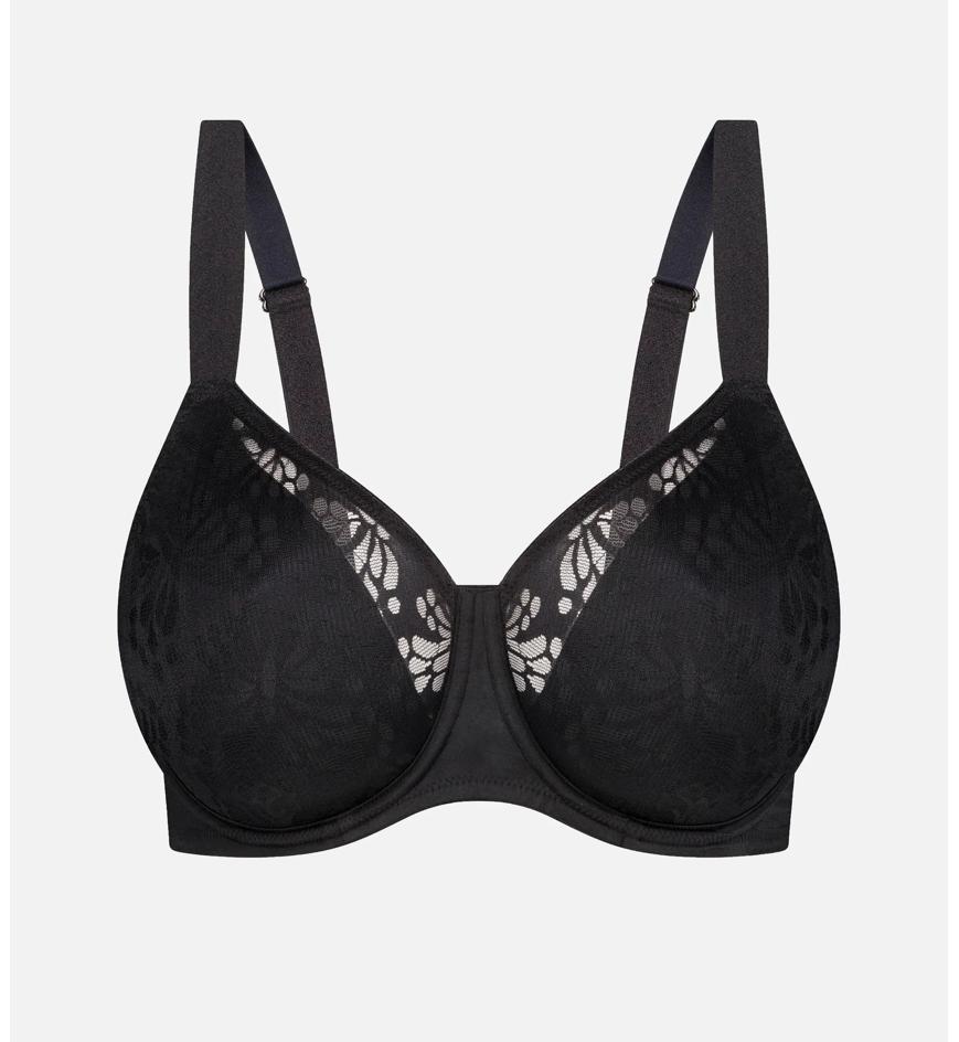 Triumph LACY MINIMISER BRA - Black - Minimiser