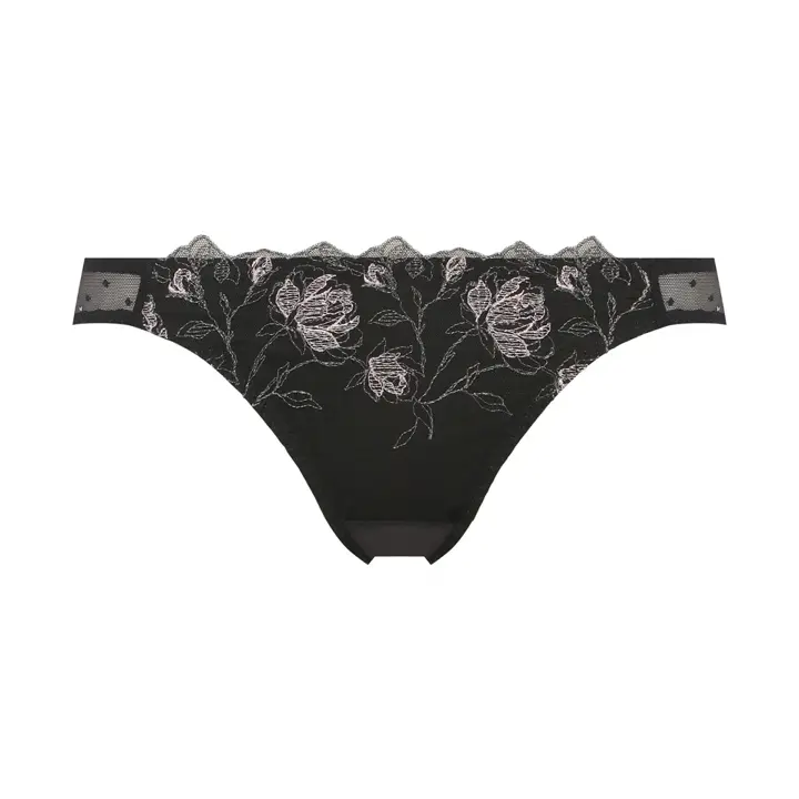 レギュラーショーツ プレイフルローズ, ブラック, product image number 0