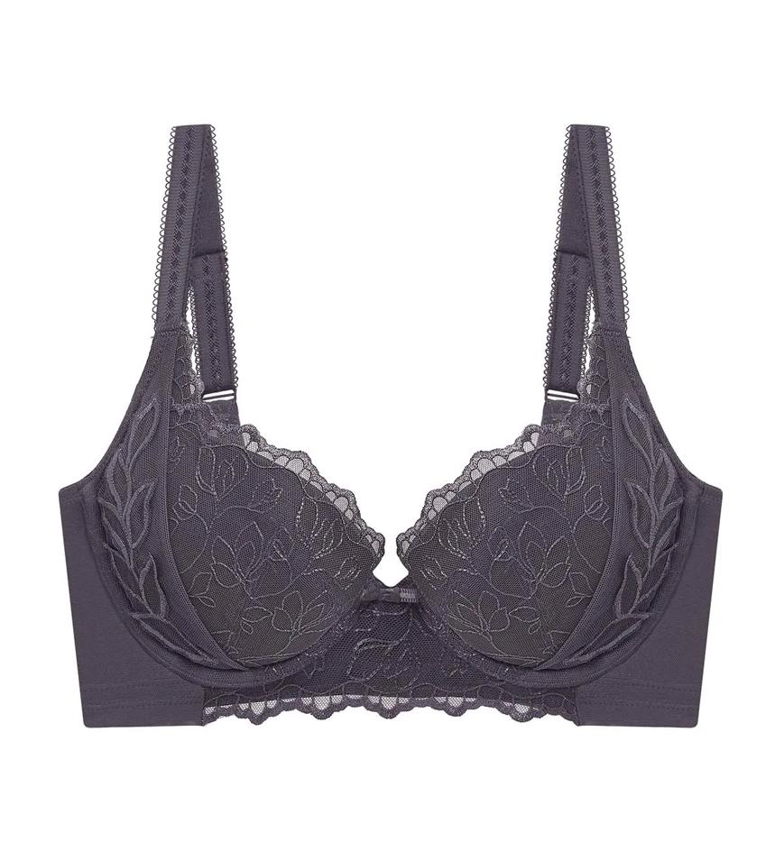 hide embrace by dark / EXTRASENSOR＋3枚 Sculpt Leaf Wired Padded Bra in Graphite | Triumph Singapore