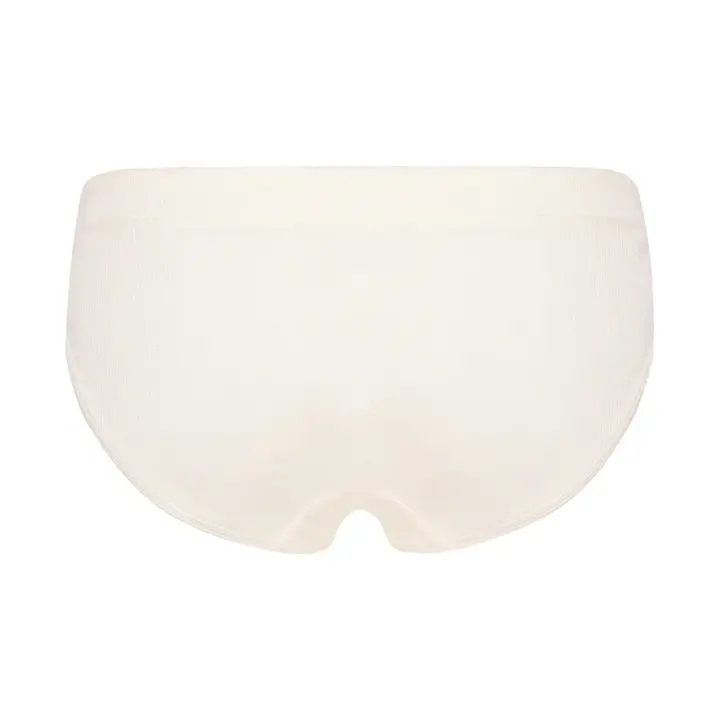 レギュラーショーツ リブ, ホワイト, product image number 1