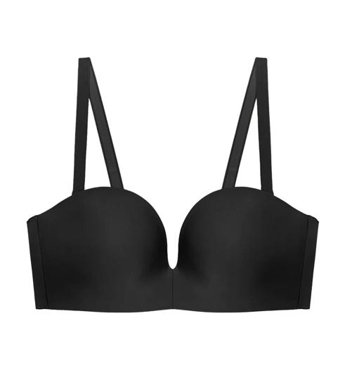 Triumph Everyday Essential เสื้อชั้นในไม่มีโครง ดันทรง สายบ่าถอดเปลี่ยนได้ - Black combination - ไม่มีโครง