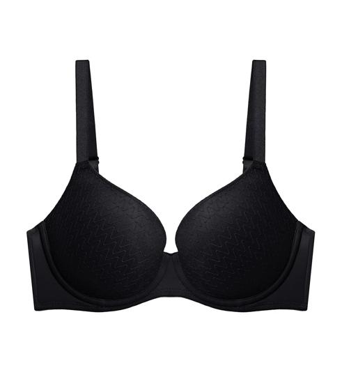 Triumph Simply Everyday Chic Wired 3\/4 Cup Padded Bra - Black - Wired