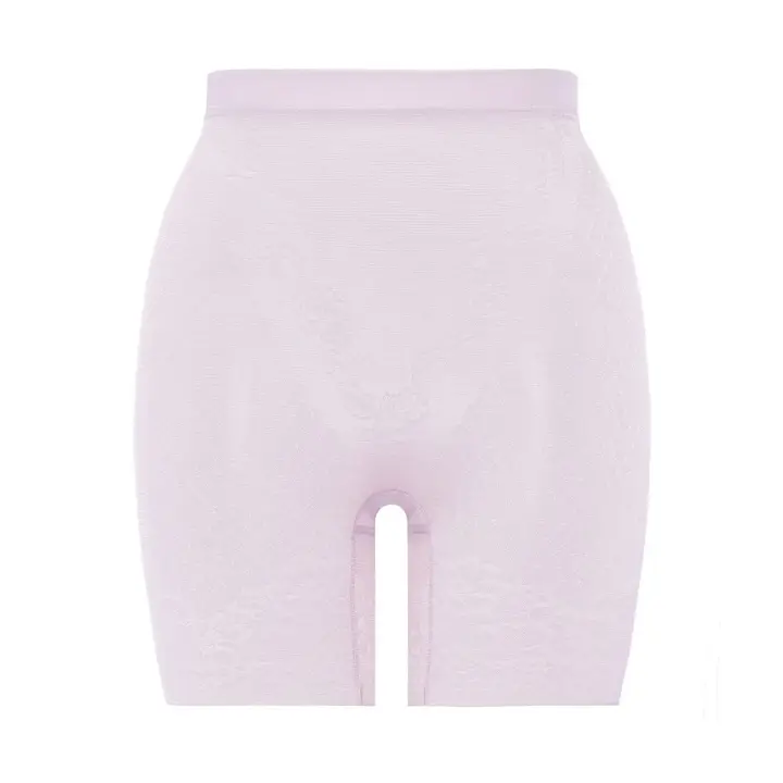 楽らく係610 1分丈ガードル, ピンク, product image number 0