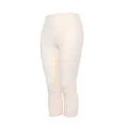 コットン100％ 5240 7分丈ボトム, ベージュ, product image number 2
