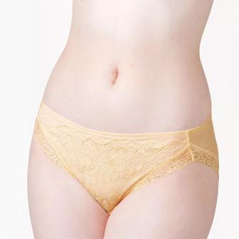 【SALE】恋するブラ(R)562 レギュラーショーツ, イエロー, model image number 0