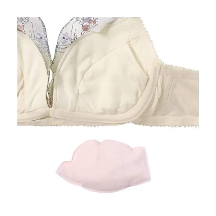 夢みるブラ DeepV ブラジャー1 アップルブロッサム, ホワイト, product image number 4