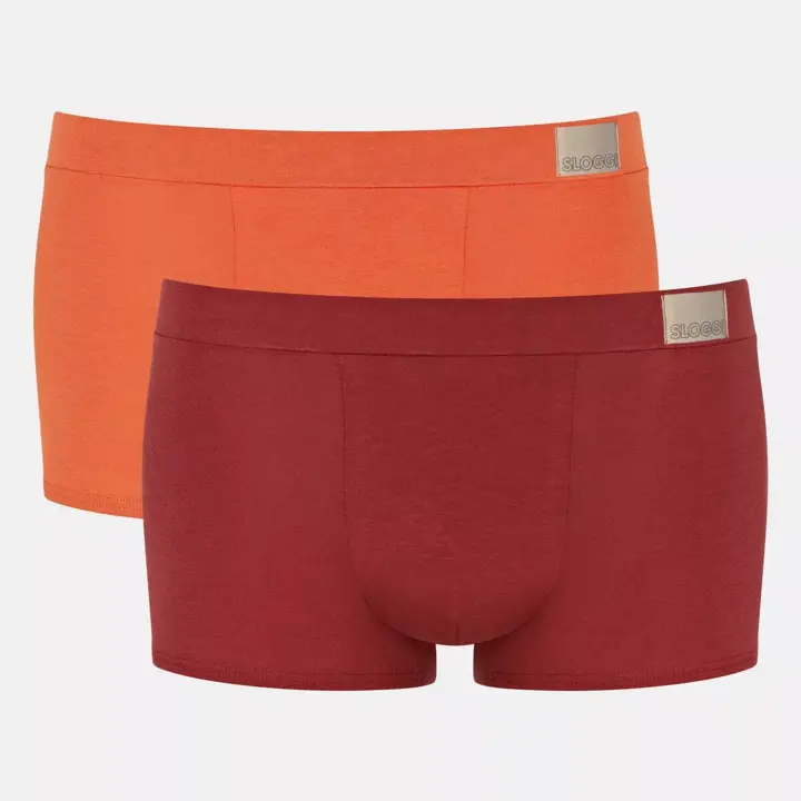 【WEB限定】スロギー メン ゴー ナチュラル ヒップスター 2枚組, オレンジ, product image number 5