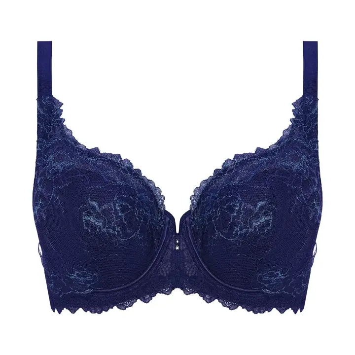 レッドレーベル バイ トリンプ0115 フルカップブラジャー(パッドなし)【一部カラーSALE】, ブルー, product image number 0