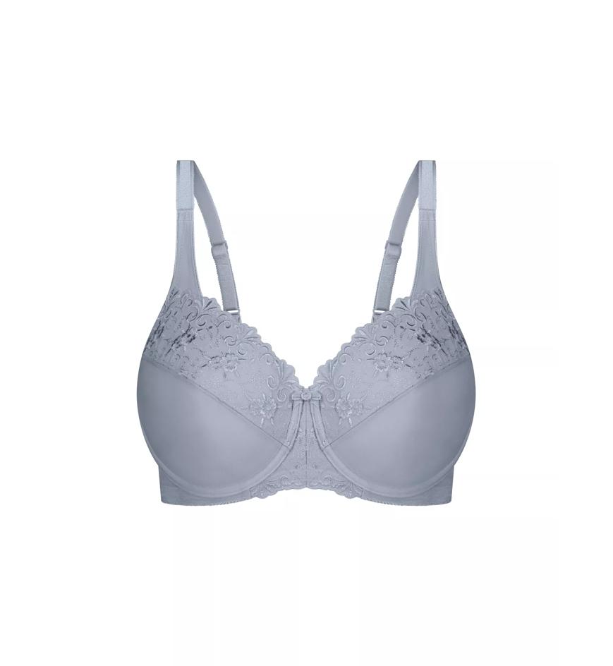 Triumph EMBROIDERED MINIMISER BRA - Pearl grey - Minimiser