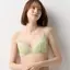 チャーミングラマー スリムライン DeepV ブラジャー ヴィンテージクロス, グリーン, model image number 0