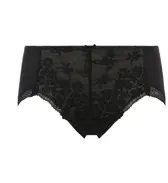 【WEB/アウトレット限定】サニタリー(はきこみ深め) スウィンギングブーケ , ブラック, product image number 0