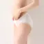 チャーミングラマー(R) ブラ＆ショーツセット ラインアートステッチ【一部カラーSALE】, ホワイト, model image number 9