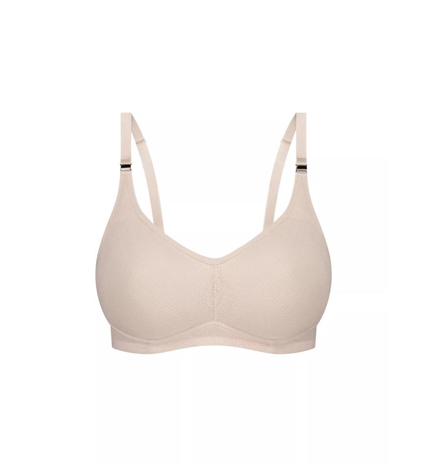 Triumph AMOUR MATERNITY LACE BRA - Nude pink - Padded