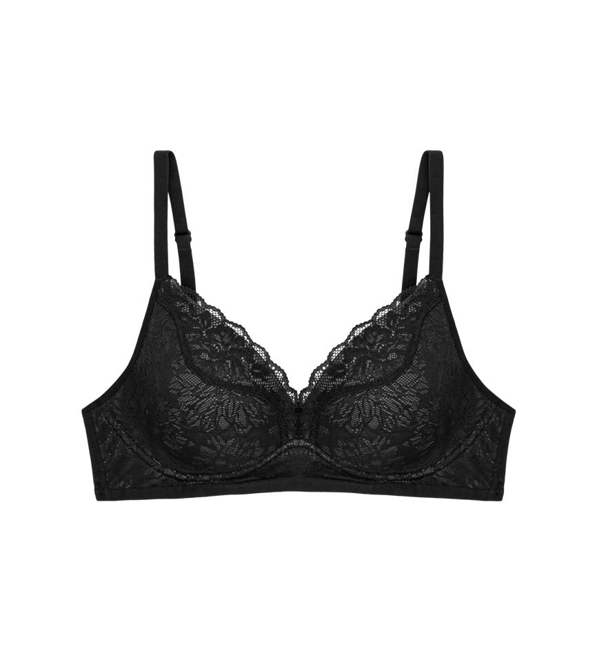 Triumph FIT SMART PADDED BRA - Black - Wirefree