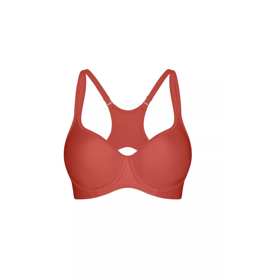 Triumph TRIACTION RACERBACK 2 PACK SPORTS BRA - Orange-dark combination - Sport