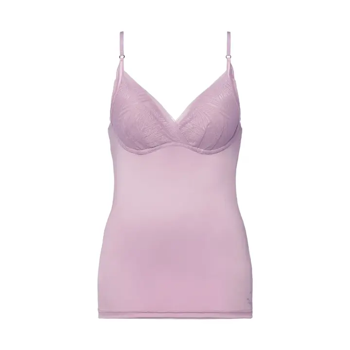 エス バイ スロギー シャイン カップ付きキャミソール, パープル, product image number 0