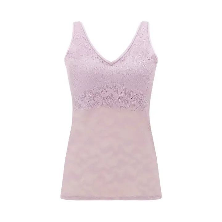 スロギー ゴー オールラウンド レース カップ付きトップ ラージ, ピンク, product image number 0