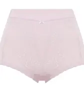 【SALE】楽ソフト6010 はきこみ深めショーツ, パープル, product image number 0