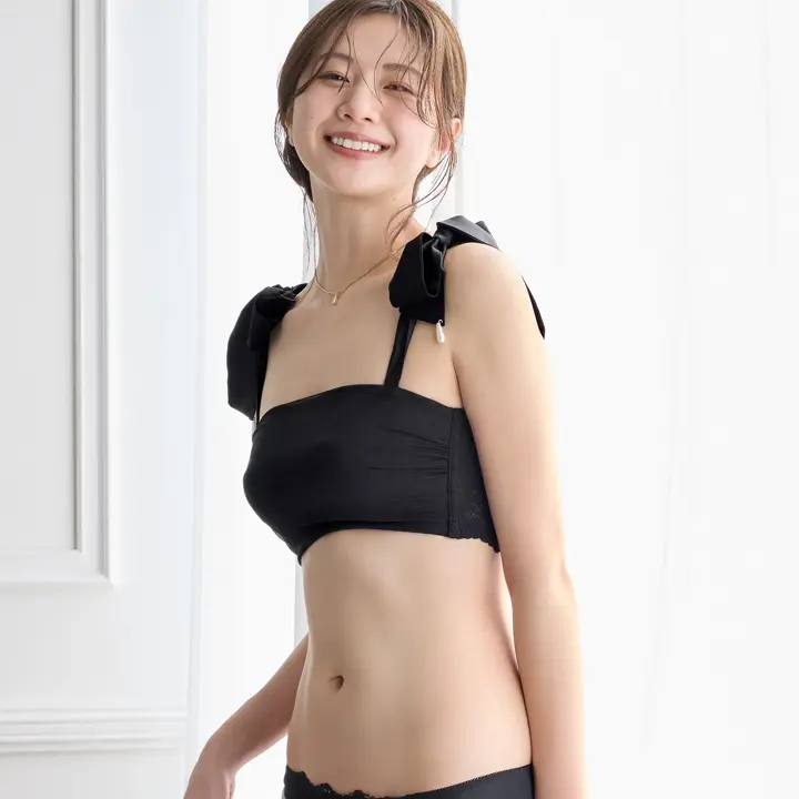 デザインストラップ リボン, ブラック, model image number 0