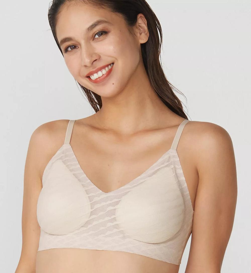 【WEB限定】スロギー ゼロ レーシー プッシュアップ ノンワイヤーブラ, 00RB, model image number 0