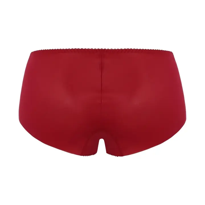 天使のブラ スリムライン644 ボーイズレングス, レッド, product image number 1