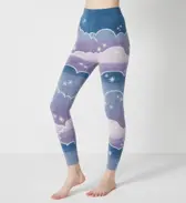 【SALE】スロギー “ほっ”とアイテム 9分丈ニットパンツ, , model image number 0