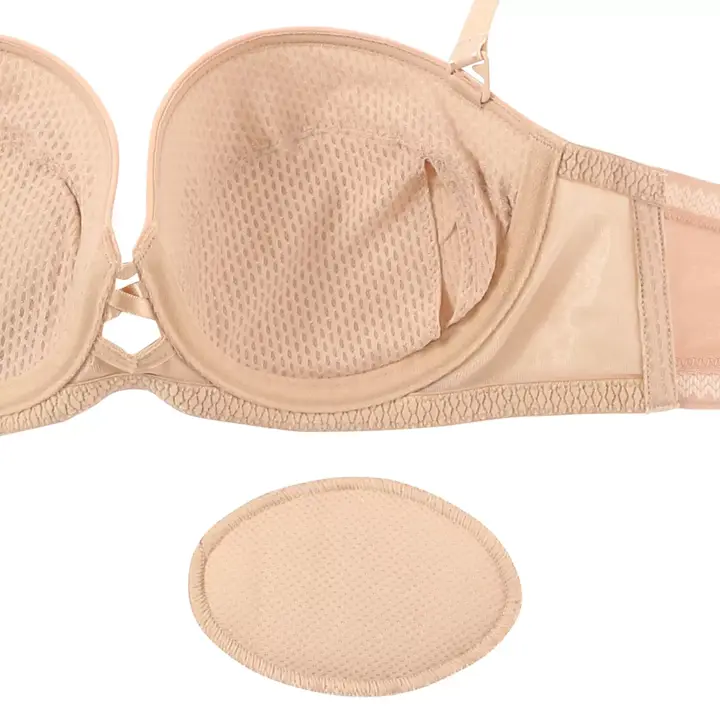 【SALE】トリンプTシャツブラ022 ブラジャー(ストラップ取り外し可), ベージュ, product image number 3