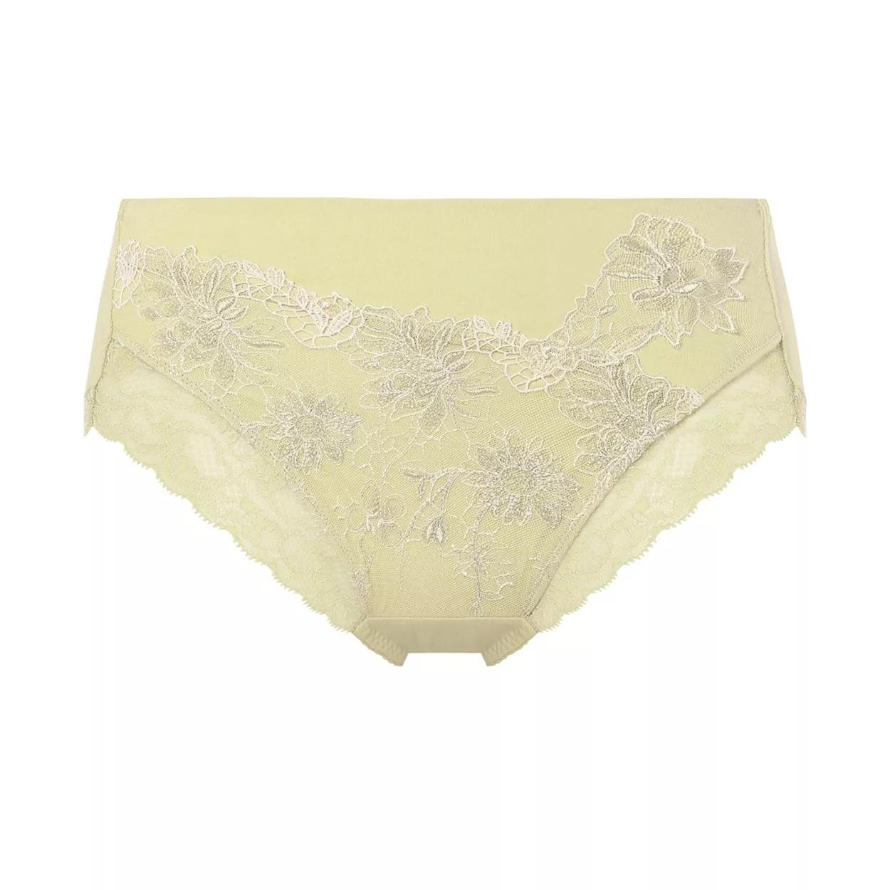 【SALE】フロラーレ バイ トリンプ413 はきこみ深めショーツ, グリーン, product image number 0