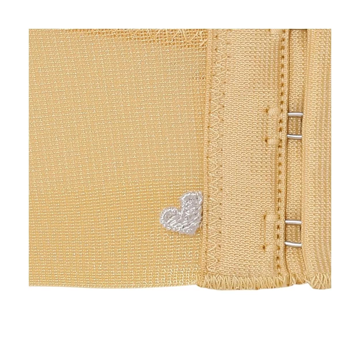チャーミングラマー(R)（ラージ） ブラ＆ショーツセット ラインアートステッチ【一部カラーSALE】, イエロー, product image number 2