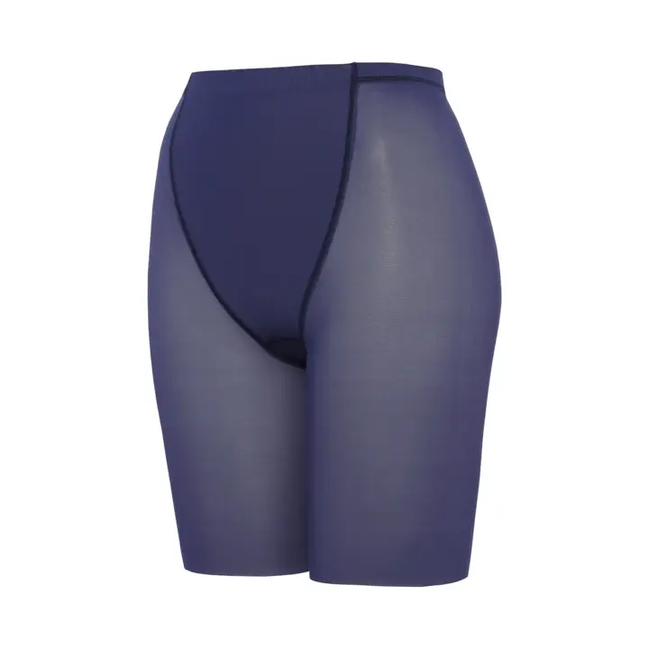 ボディーライナー8010 3分丈ロングショーツ, ブルー, product image number 5