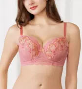 【SALE】レッドレーベル バイ トリンプ0109 ブラジャー(パッドなし), ピンク, model image number 0
