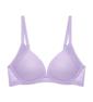 Triumph Aqua Lucky Non-Wired Deep V Push Up Bra - Lilac - Non-wired Bra