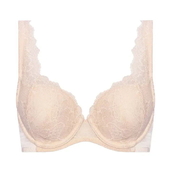 恋するブラ612 ブラジャー【一部カラーSALE】, ベージュ, product image number 0