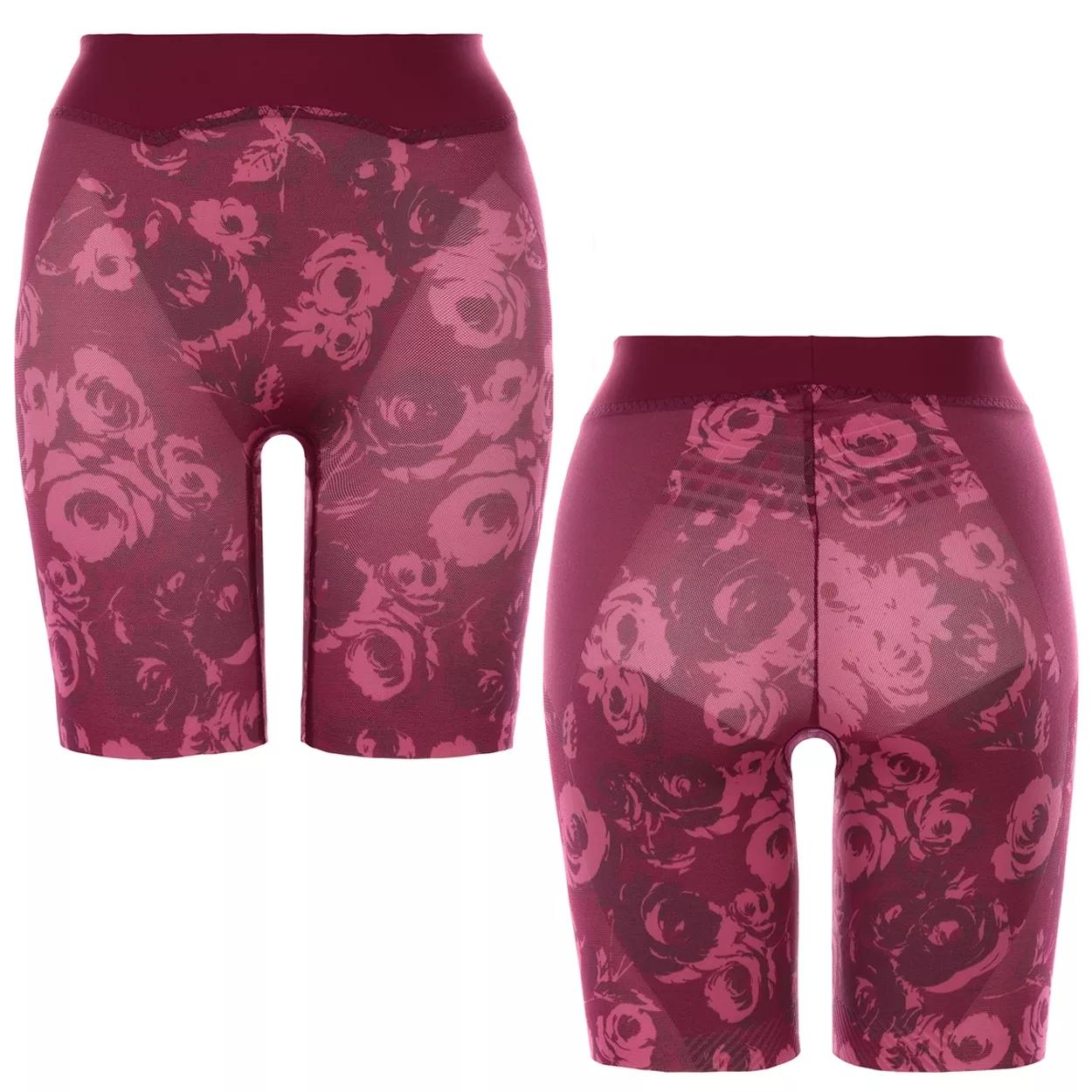 【SALE】Fashion Shape 美トレヒップ498 ロングガードル2［ミディアム］, レッド, product image number 1