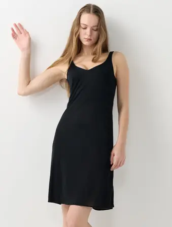シンプルランジェリー5460 ラウンドスリップ