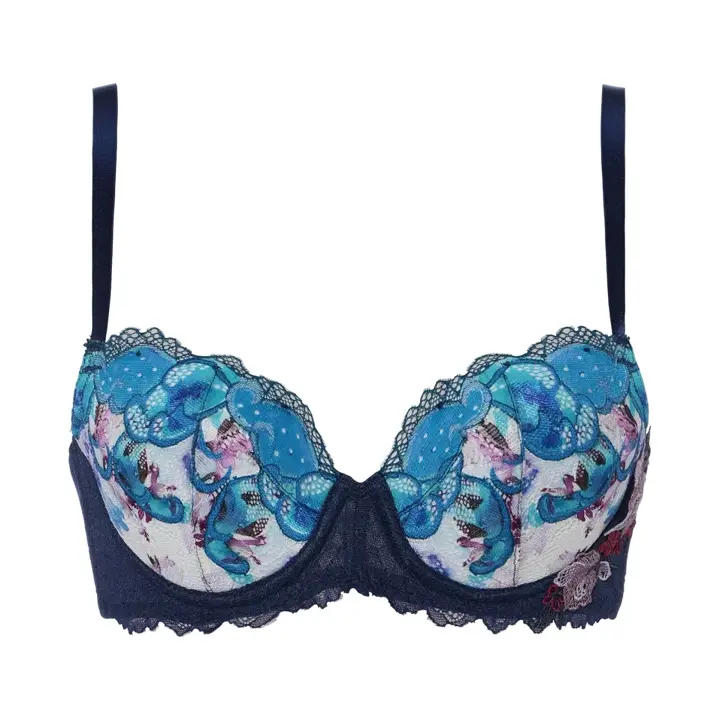 【SALE】レッドレーベル バイ トリンプ0120 ブラジャー, ブルー, product image number 0