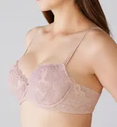 フロラーレ リュクス5022 ブラジャー(パッドなし), ピンク, model image number 4