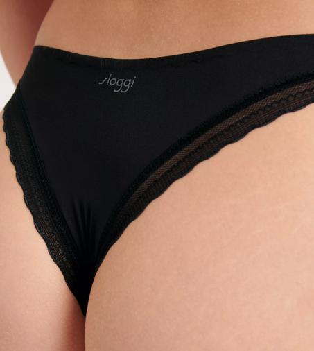 SLOGGI BODY ADAPT TWIST in BLACK