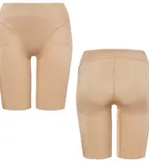 シェイプアップガードル ロング, ベージュ, product image number 1